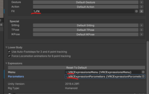 Expression Menuで任意のAnimationを再生する[VRChat Avatars 3.0] - 美少年開発研究所
